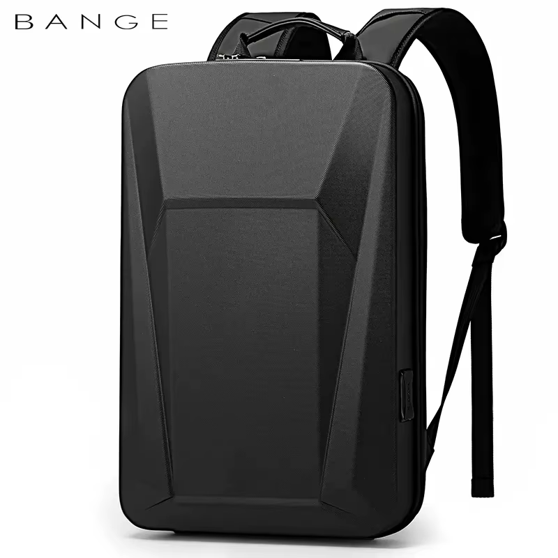 BANGE sac à dos multifonction série coque dure hommes Anti-vol étanche ordinateur portable mâle sac