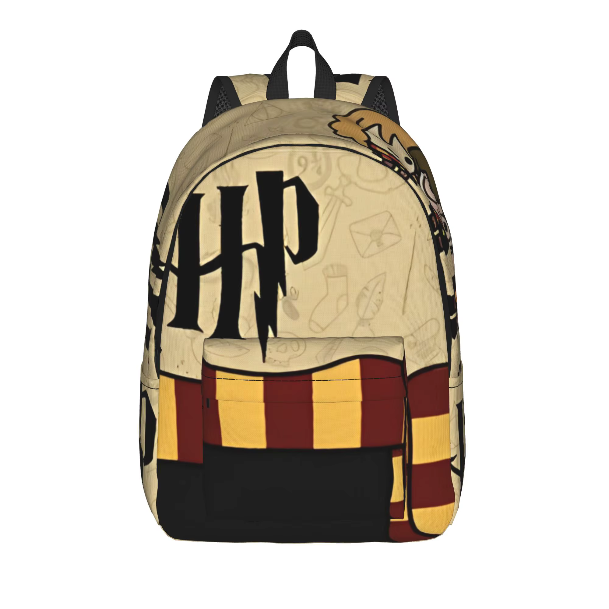Sac à dos magique H-HP-P Harry Potter pour hommes, femmes, adolescents, étudiants, randonnée, voyage