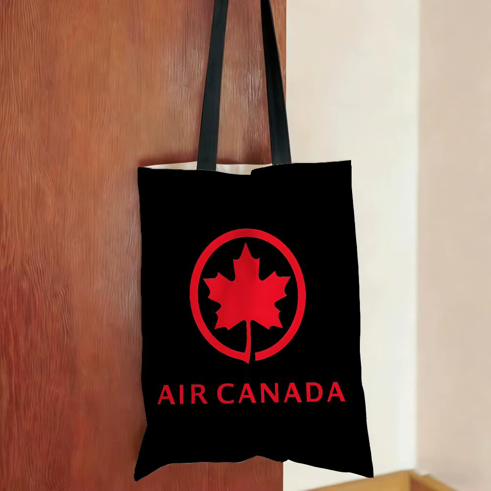 Logo de la compagnie aérienne A-Air Canada, sacs de rangement, sacs de courses, série de sacs imprim