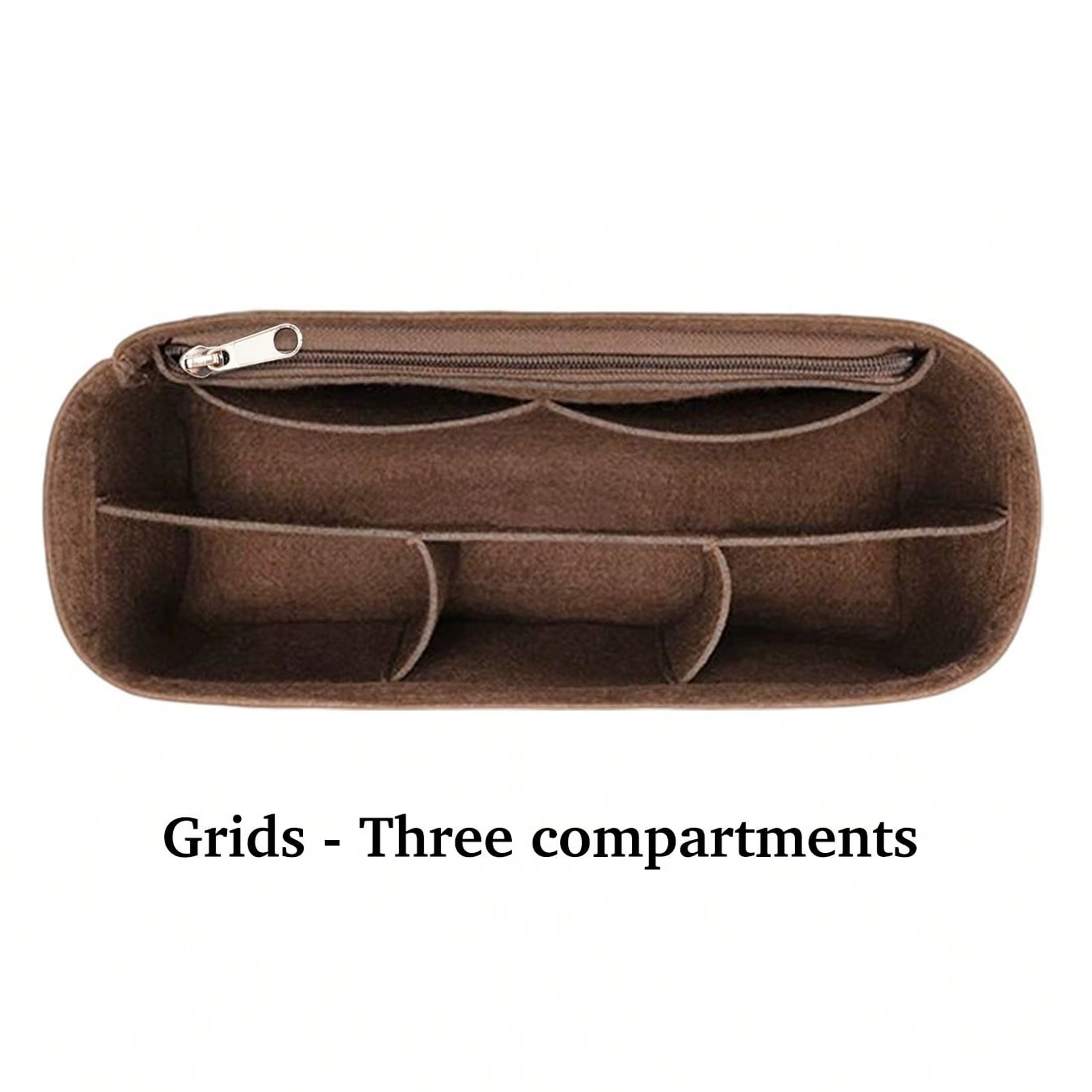 Organisateur de sac fourre-tout en feutre, sac de rangement intérieur avec doublure, anti-déformatio