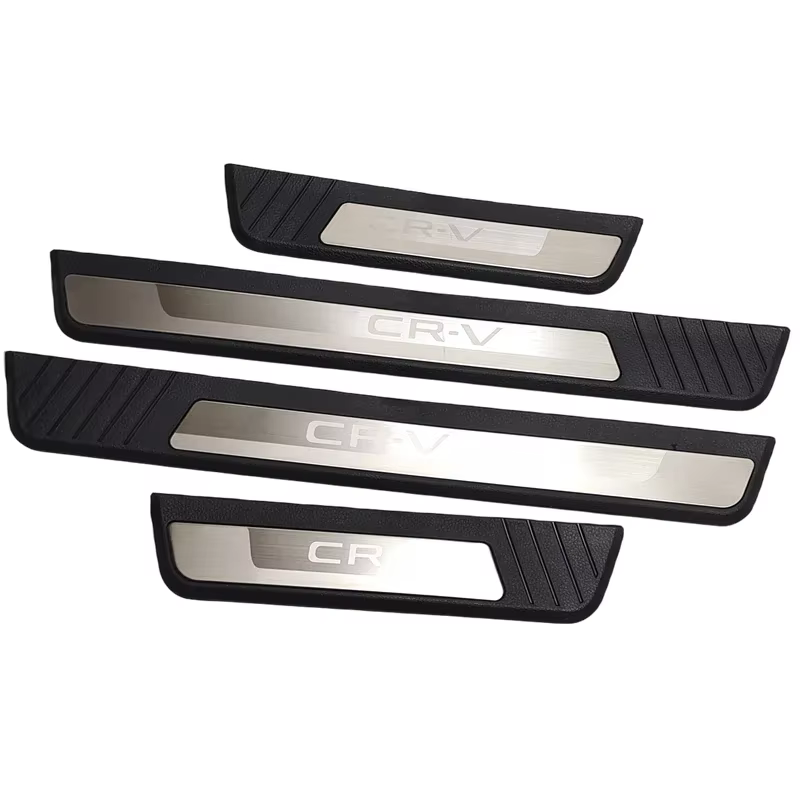 Pour Honda CRV CR-V 2024 2023 accessoires seuil de porte à l'intérieur plaque de protection arrière 