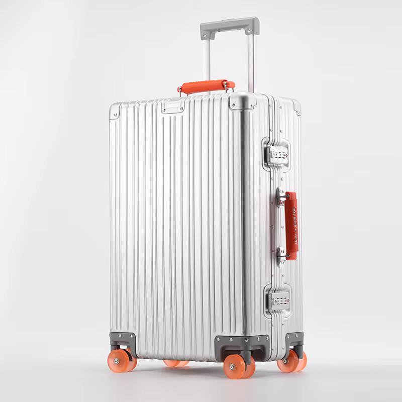 Bunnyfly 20/24/28 pouces valise de voyage tout en aluminium bagages roulants boîte d'embarquement bo
