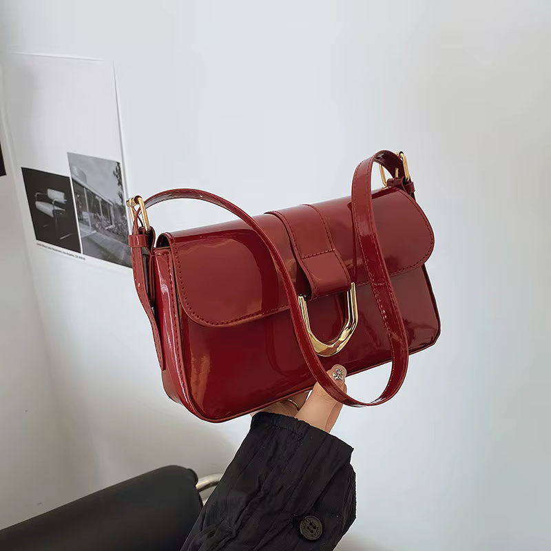 Sacs à bandoulière Vintage pour femmes, sac à bandoulière à rabat de luxe, sacs sous les bras classi