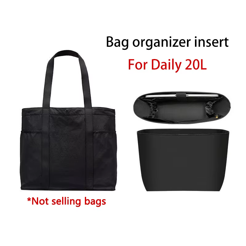 Organisateur de sac pour lulu Daily20, peut contenir un ordinateur de 14 pouces, sac durable, suppor