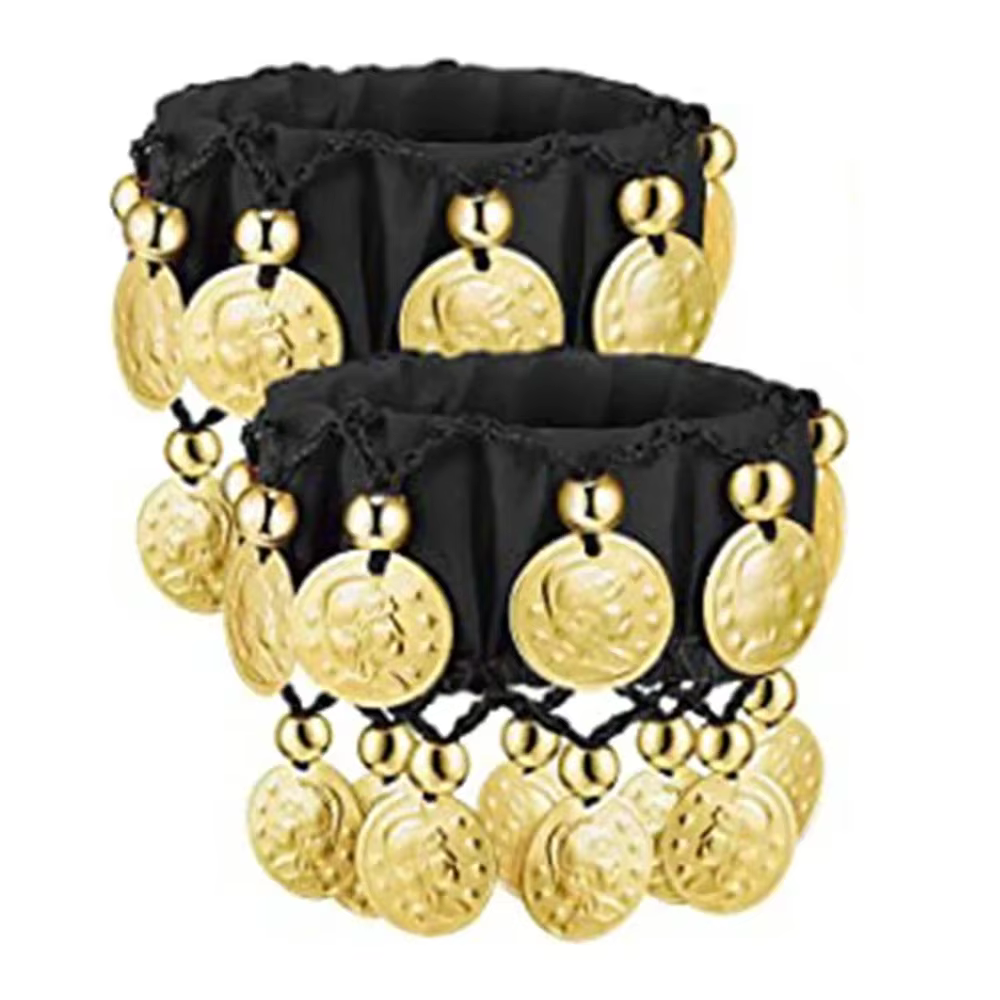 Paire de bracelets de danse du ventre pour femmes, accessoires de olympiques de performance, bracele