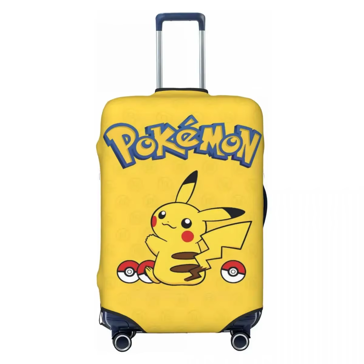 Housse de protection pour valise de voyage, motif P-Pikachizer, tissu élastique, convient aux bagage