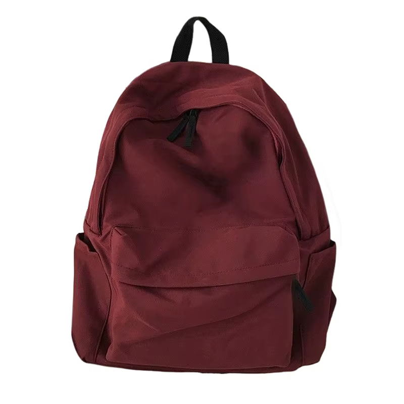 Sac à dos en toile à la mode de grande capacité, sac à dos antivol à bandoulière unique pour adolesc