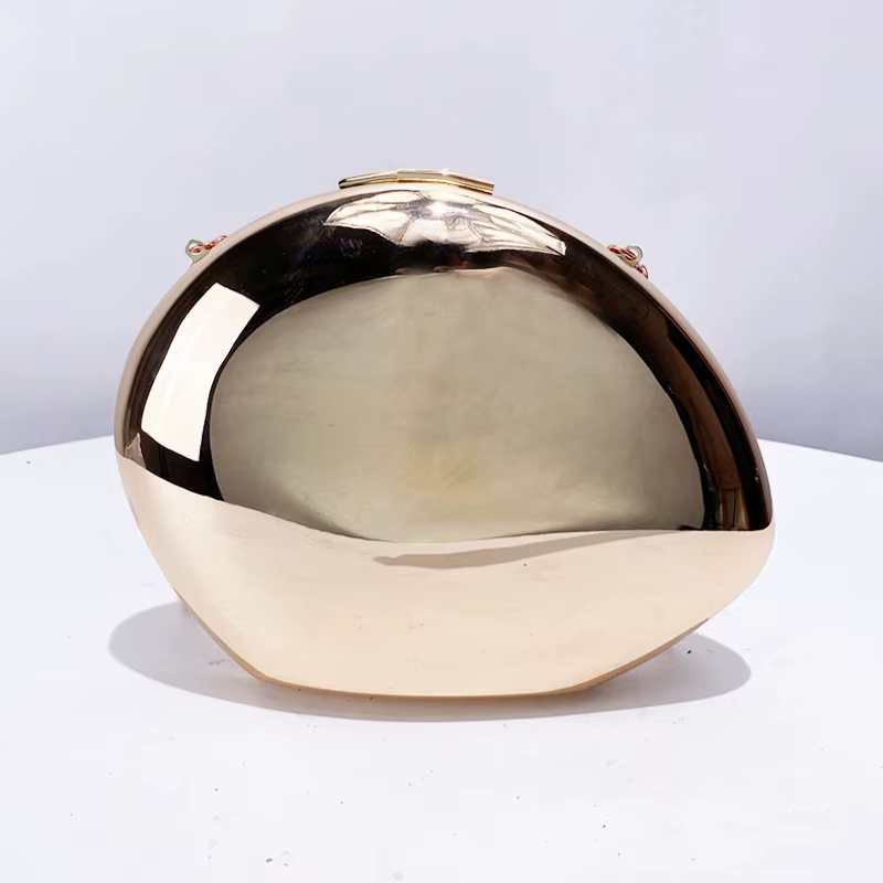 Sac messager portable Oval QueBag, JOGlossy, Tendance de la mode européenne et américaine, Haut de g