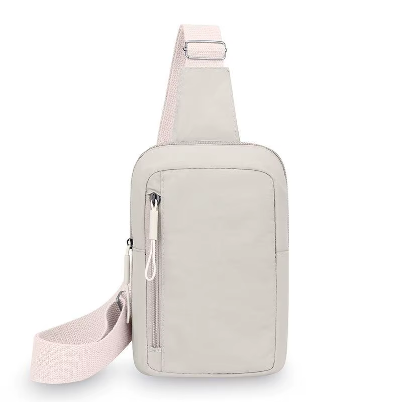 Sacs à bandoulière en nylon avec compartiments fonctionnels, sacs à bandoulière décontractés adaptés