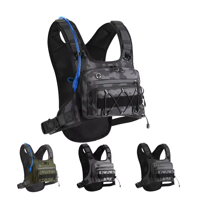 Sac bandoulière tactique imperméable pour homme – Idéal pour la course, les voyages, la randonnée et