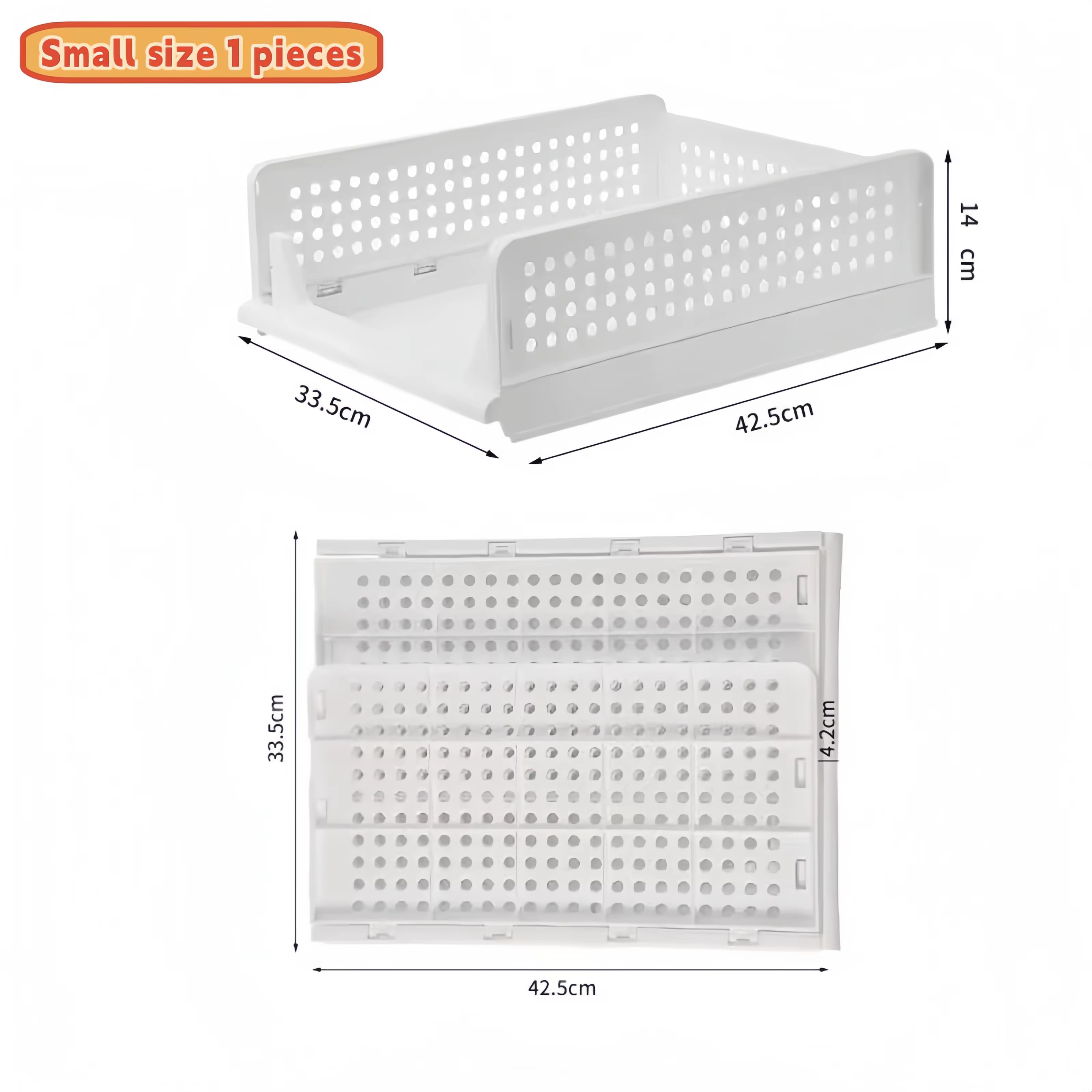 Boîte de rangement à tiroirs pliable, boîte de rangement empilable pour vêtements et sous-vêtements,