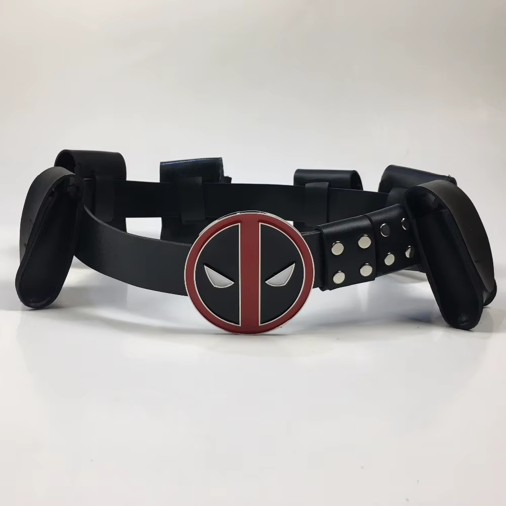 Ceinture de cosplay Deadpool pour super-héros, ceintures réglables, accessoires de fête costumée, Ha