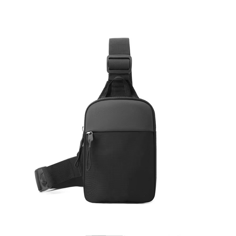 Sac de poitrine pour hommes, petits sacs à bandoulière en toile pour hommes, Mini écharpe en tissu, 