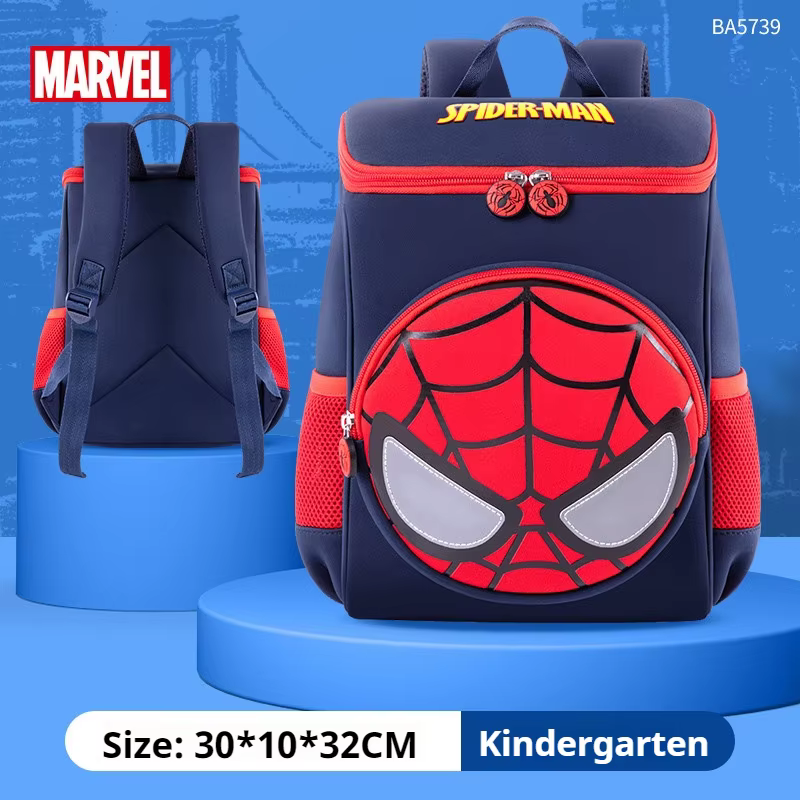 Sac à dos pour enfants Disney Marvel Spider-Man, Adorable sac à dos décontracté pour chambre d'enfan