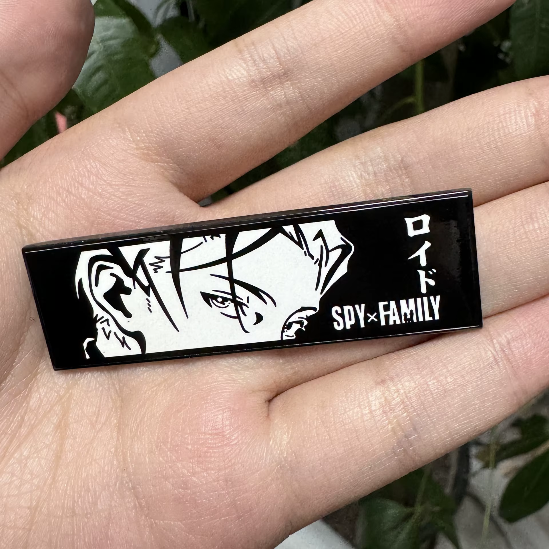 Épingles en émail espion × famille, broche de dessin animé pour vêtements, sac à dos, Badges à rever