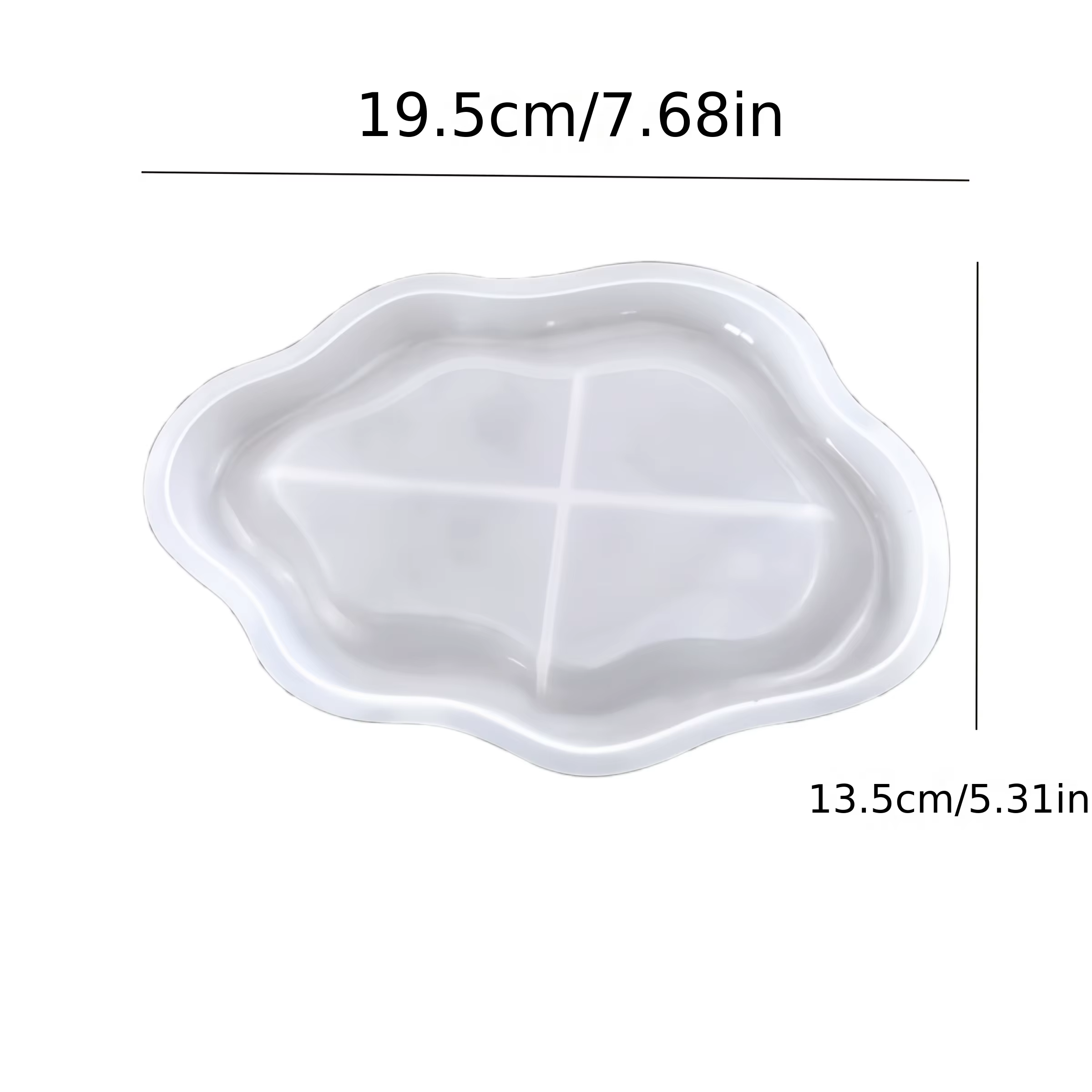 Un moule pour la moulage de résine aux designs non conventionnels, adapté aux artisanats, aux platea