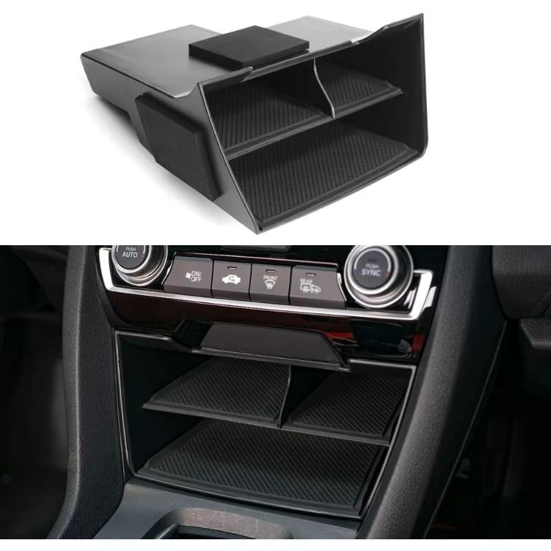 Consoles centrales de voiture pour Honda Civic, boîte de rangement, palette d'accoudoir, conteneur i