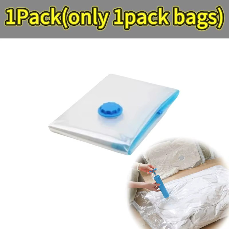 Sac de Compression sous vide épais 1 à 10 pièces, sacs sous vide transparents pour couette, sacs de 