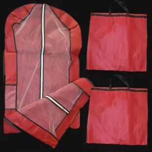 Étui de protection pliable pour vêtements, housse anti-poussière, sac de rangement pour grande robe 