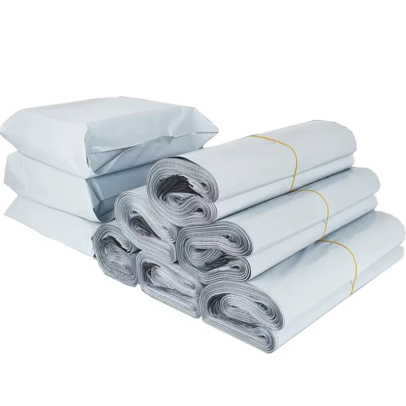 50 pièces/paquet blanc Express sac courrier enveloppe sacs de rangement sac de courrier sacs d'expéd