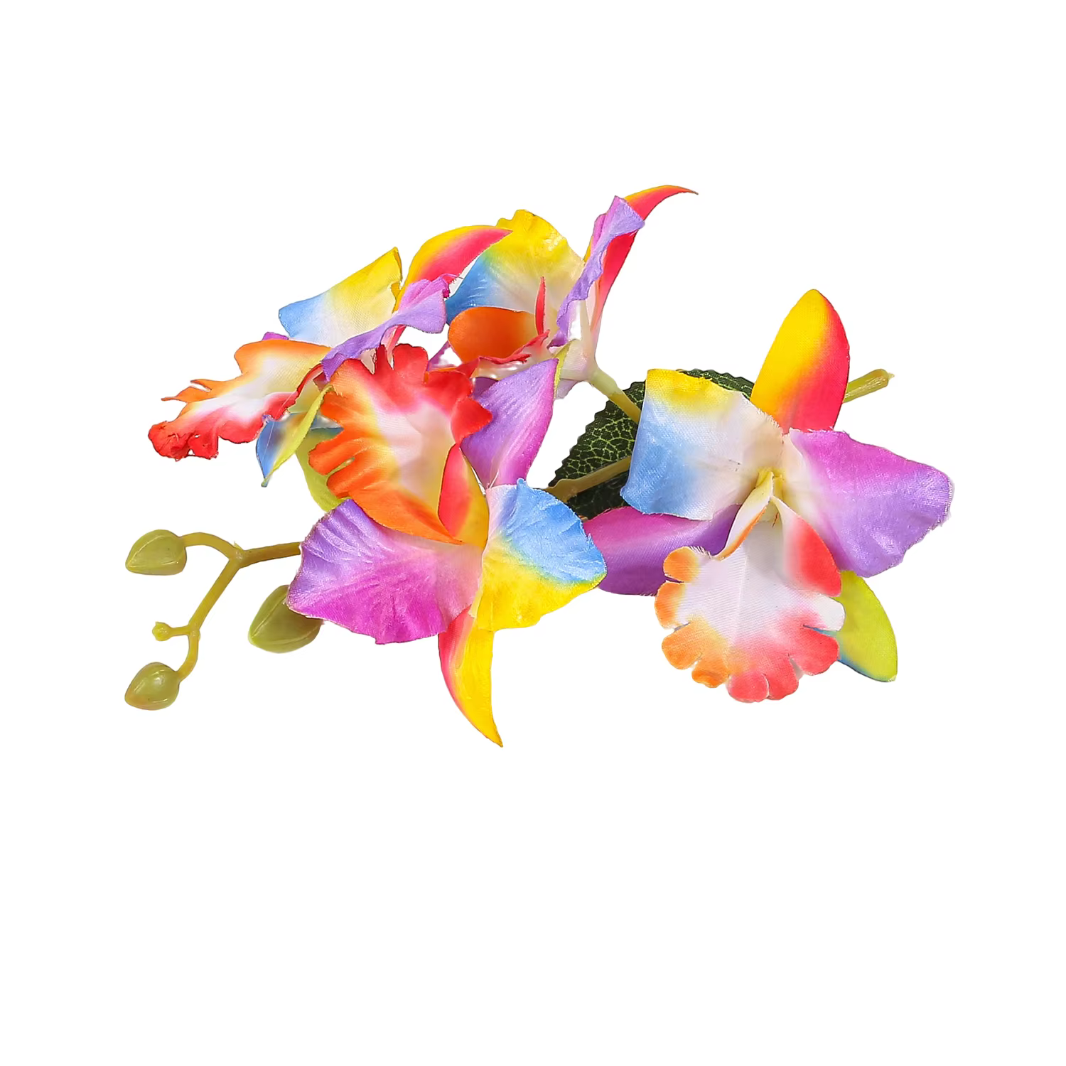 Pince à cheveux orchidée artificielle hawaïenne, décoration de cheveux de plage d'été, accessoire de