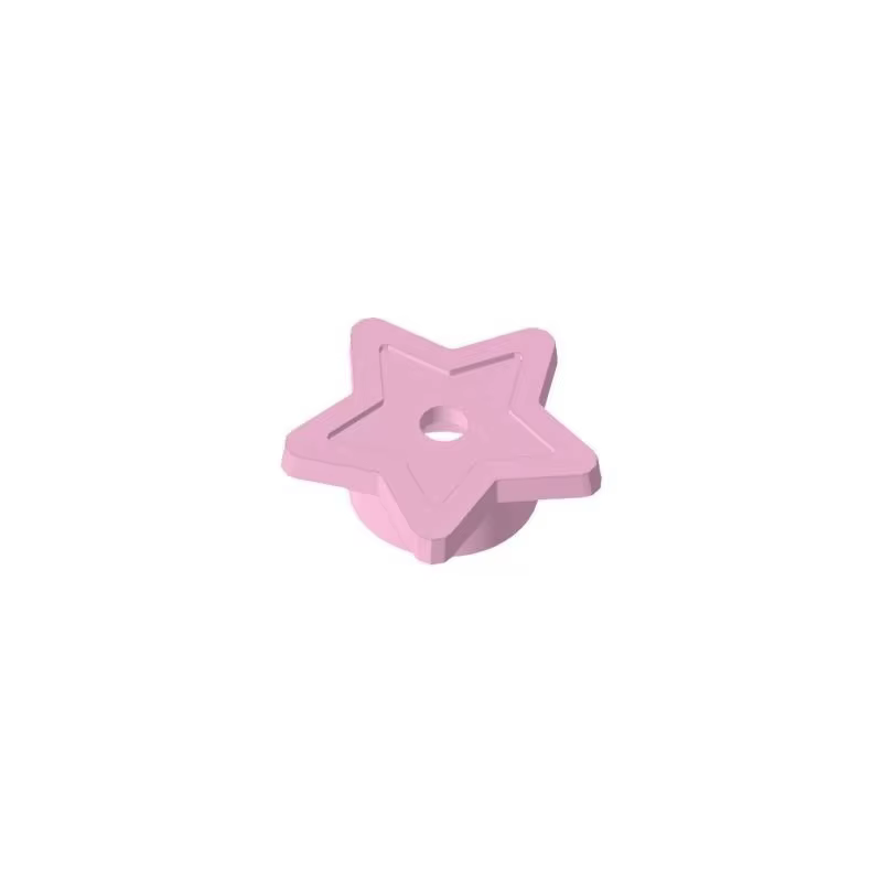 Blocs de construction 11609, 50 pièces, accessoires pour amis, étoile avec support de goujon, Collec