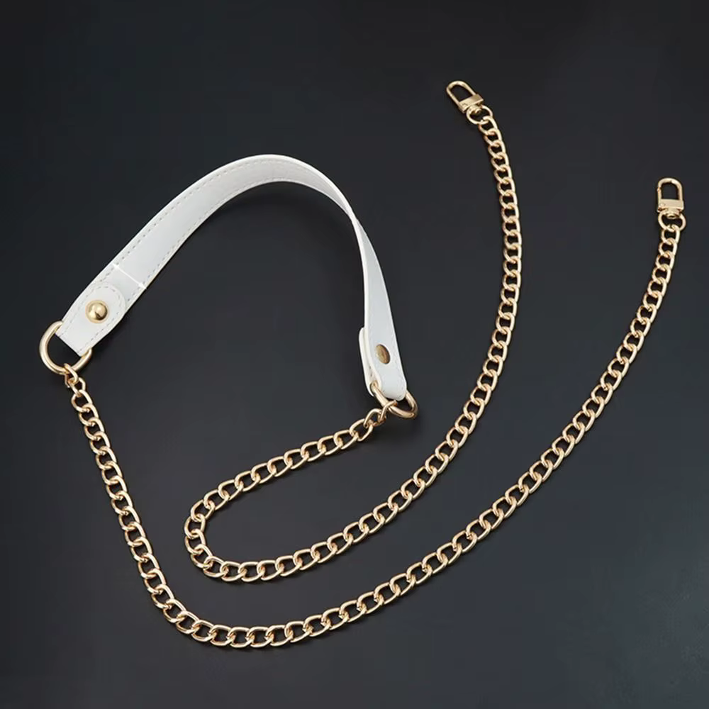 Ceinture de sac à bandoulière en cuir PU, sangle de remplacement initiée, poignée en cuir PU avec éq