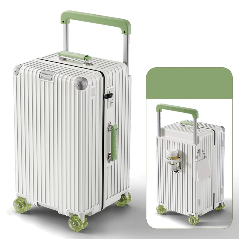 Valise de voyage à poignée large de 20 "24" 30 pouces, valise à bagages à main avec fermeture éclair