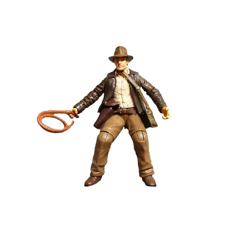 Figurine articulée Indiana Jones Movie Anime pour enfants, jouet en PVC, modèle GK à collectionner, 