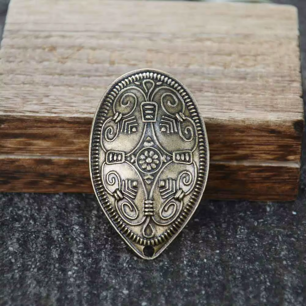 Broche Viking ancienne, Costumes scandinaves de suède, Badge en métal Vintage, broches amulette, acc