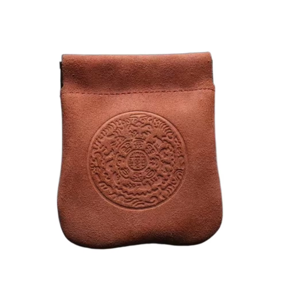 Sac de rangement de bijoux Portable, organisateur de bagues de Bracelet, sac porte-bijoux en cuir de