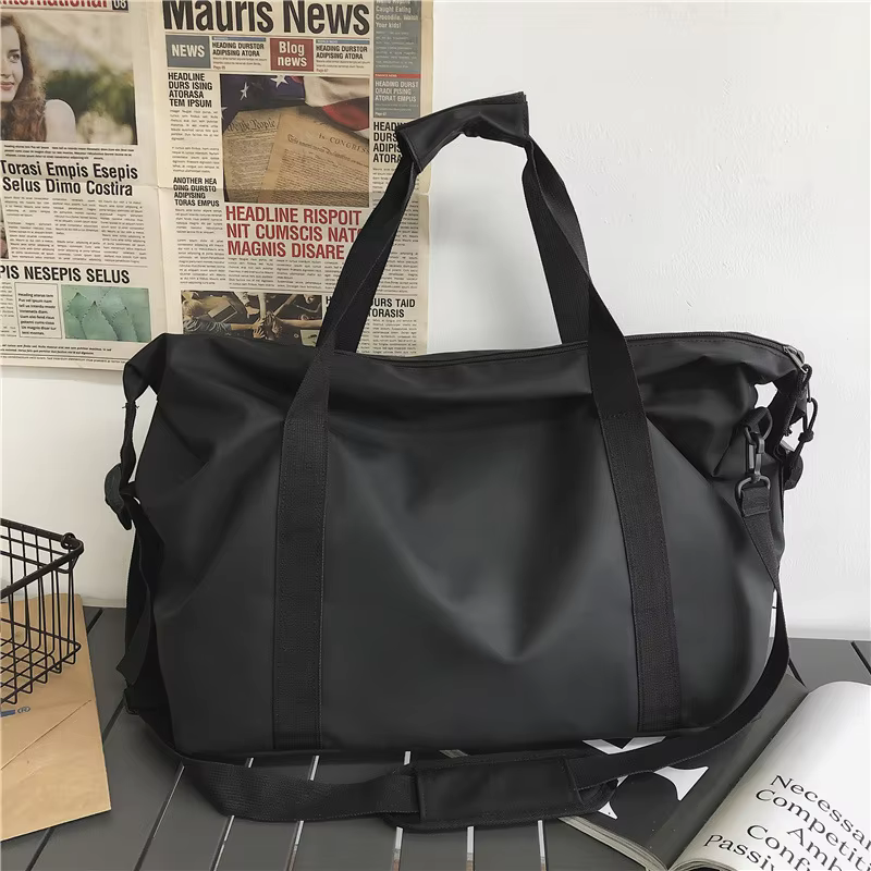 Sac de voyage personnalisé avec logo imprimé pour couples, sac à bandoulière de grande capacité, sac