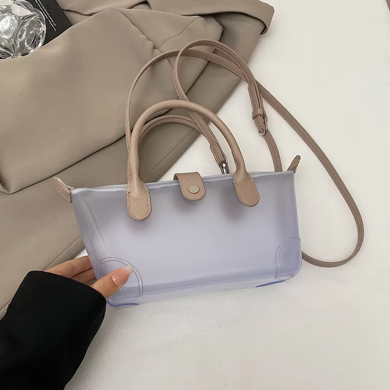 Petits sacs à main transparents en PVC pour femmes, sac Transparent approuvé par le stade, mode impe