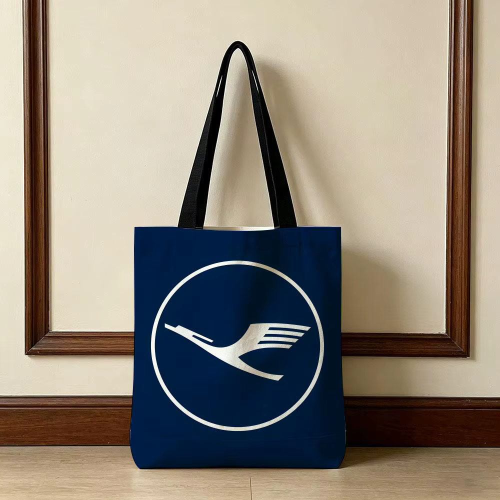 Les sacs de rangement Aviation Graphic Lufthansa conviennent pour l'école, le shopping, les voyages,