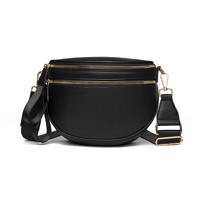 Sac à bandoulière de luxe en cuir de vachette véritable 100% pleine fleur pour femme, sacs à main de