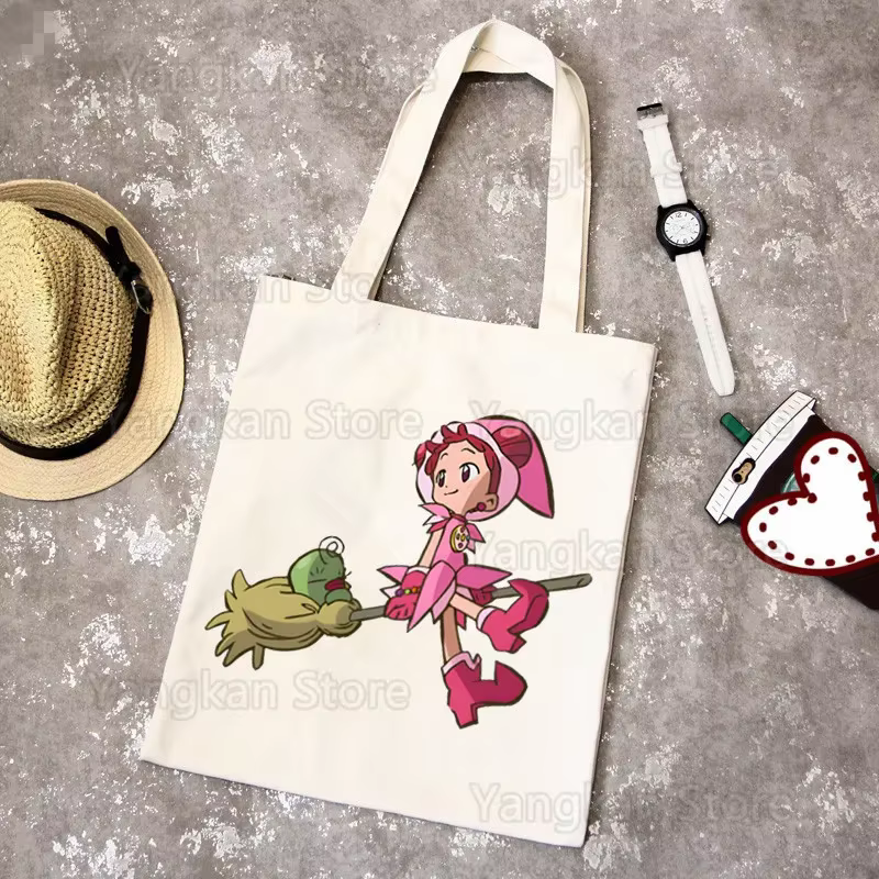 Doremi Magic femmes sacs à main toile fourre-tout sacs à provisions sac à provisions réutilisable Ec