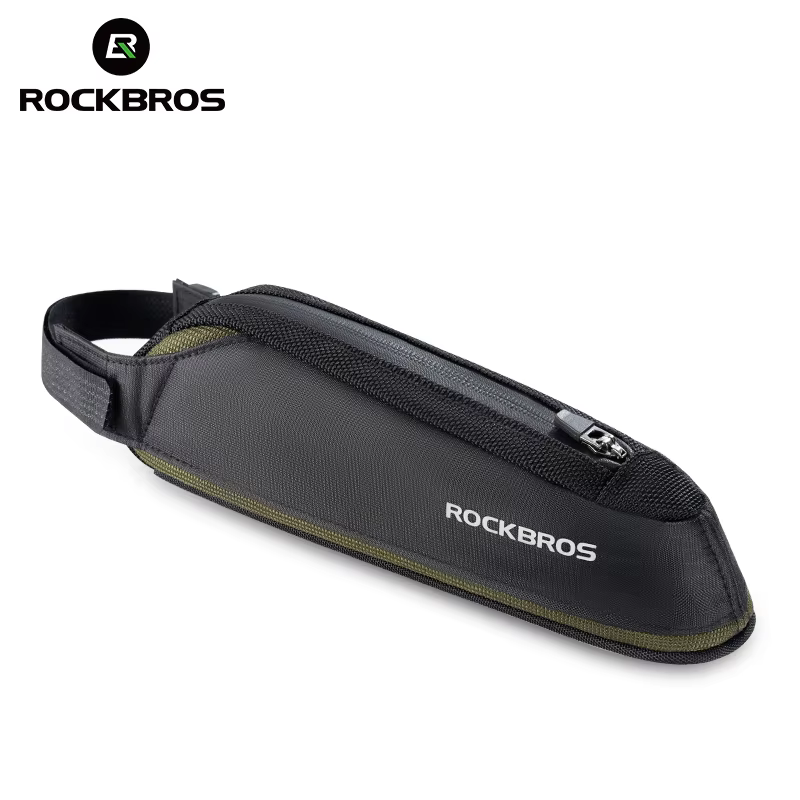ROCKBROS – sac de vélo Portable, sac de cadre de Tube supérieur de vélo en Nylon, sac à outils pour 