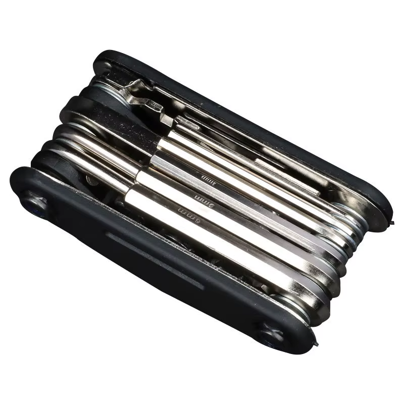Outil multifonctionnel 16 en 1 - Kit d'outils de vélo - Kit de réparation pour vélo, VTT, E-Bike - E