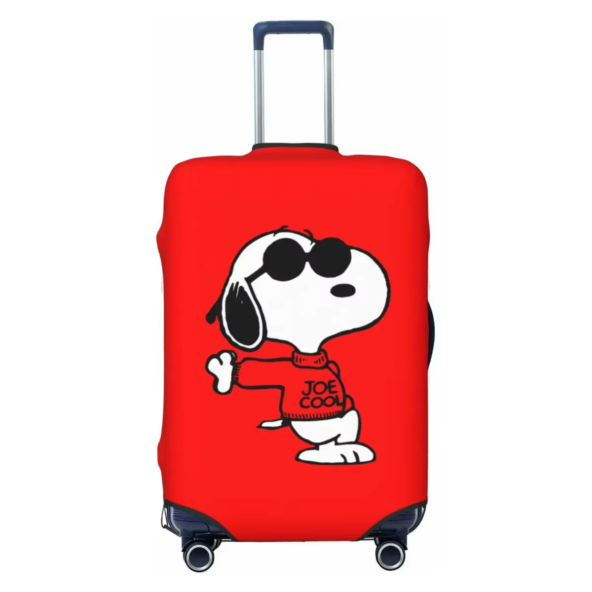 Housse de valise durable et lavable, motif chiens mignons, haute élasticité, convient aux bagages de