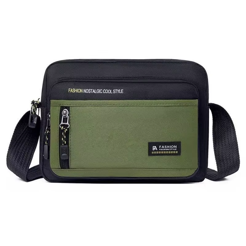 Sac à bandoulière pour hommes, sacs à bandoulière simples, sac de rangement de grande capacité, sacs