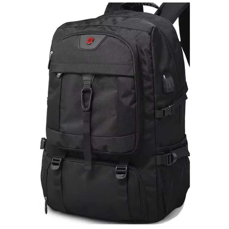 Sac à dos de voyage grand format 50L 80L pour homme, compartiment à chaussures séparé, sac d'affaire