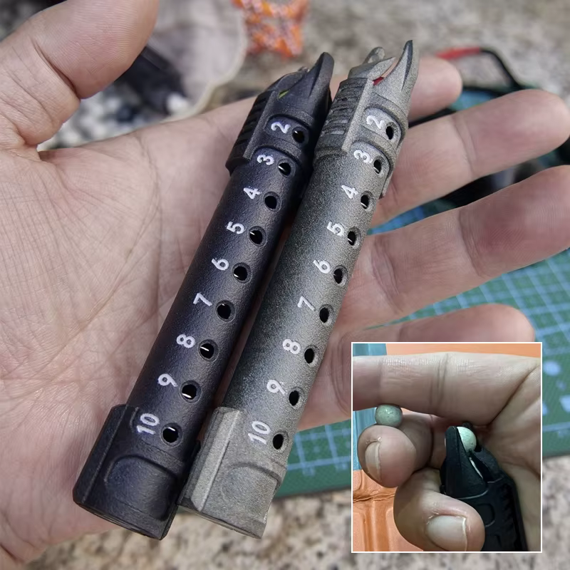 Accessoires de fronde de chasse de Camping en plein air, tir rapide, chargeur de boule de boue Porta