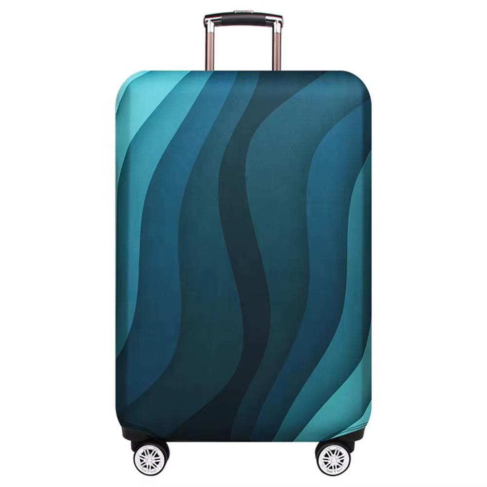 Ensemble de valise de voyage convient pour 18-32 po, housses en tissu commandées, accessoires de voy