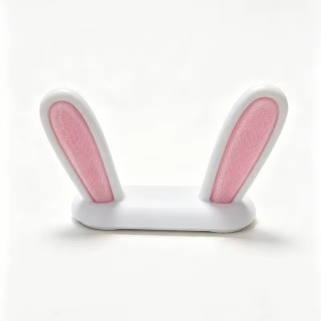 Accessoire décoratif mignon avec oreilles de lapin roses et base magnétique pour Insta360 Luna Ultra