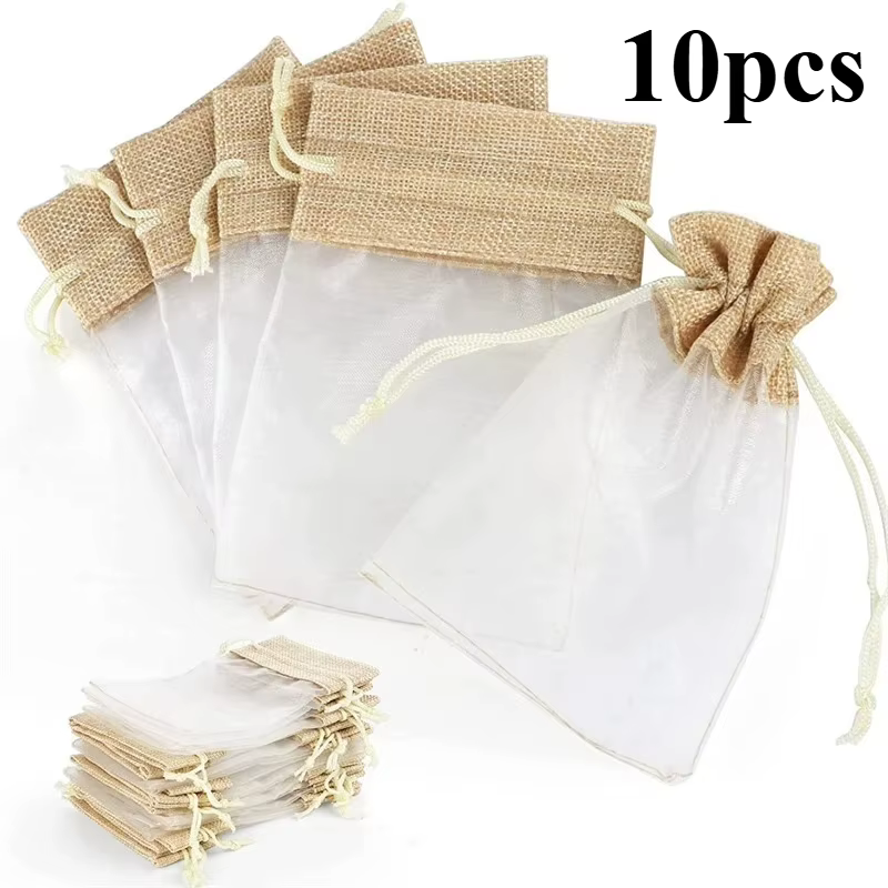 Sacs de rangement multifonctionnels simples, pratiques et pratiques pour petits cadeaux, avec cordon