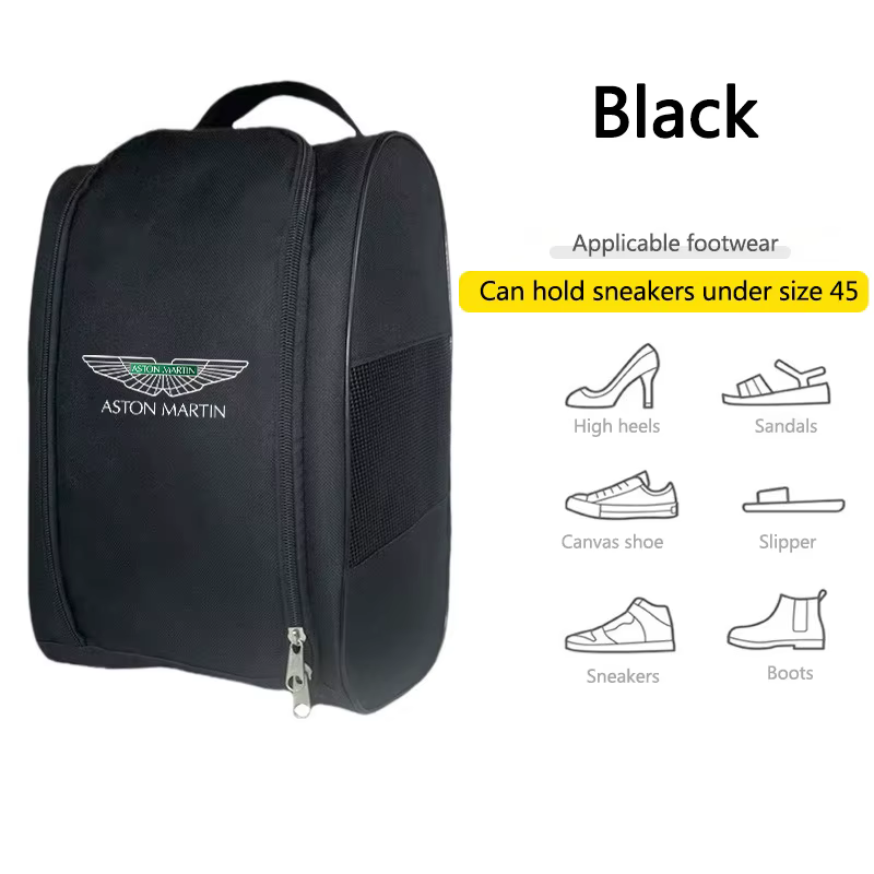 Sac de rangement pour chaussures de voyage en plein air, sac de rangement pour Aston Martin V8 V12 Z