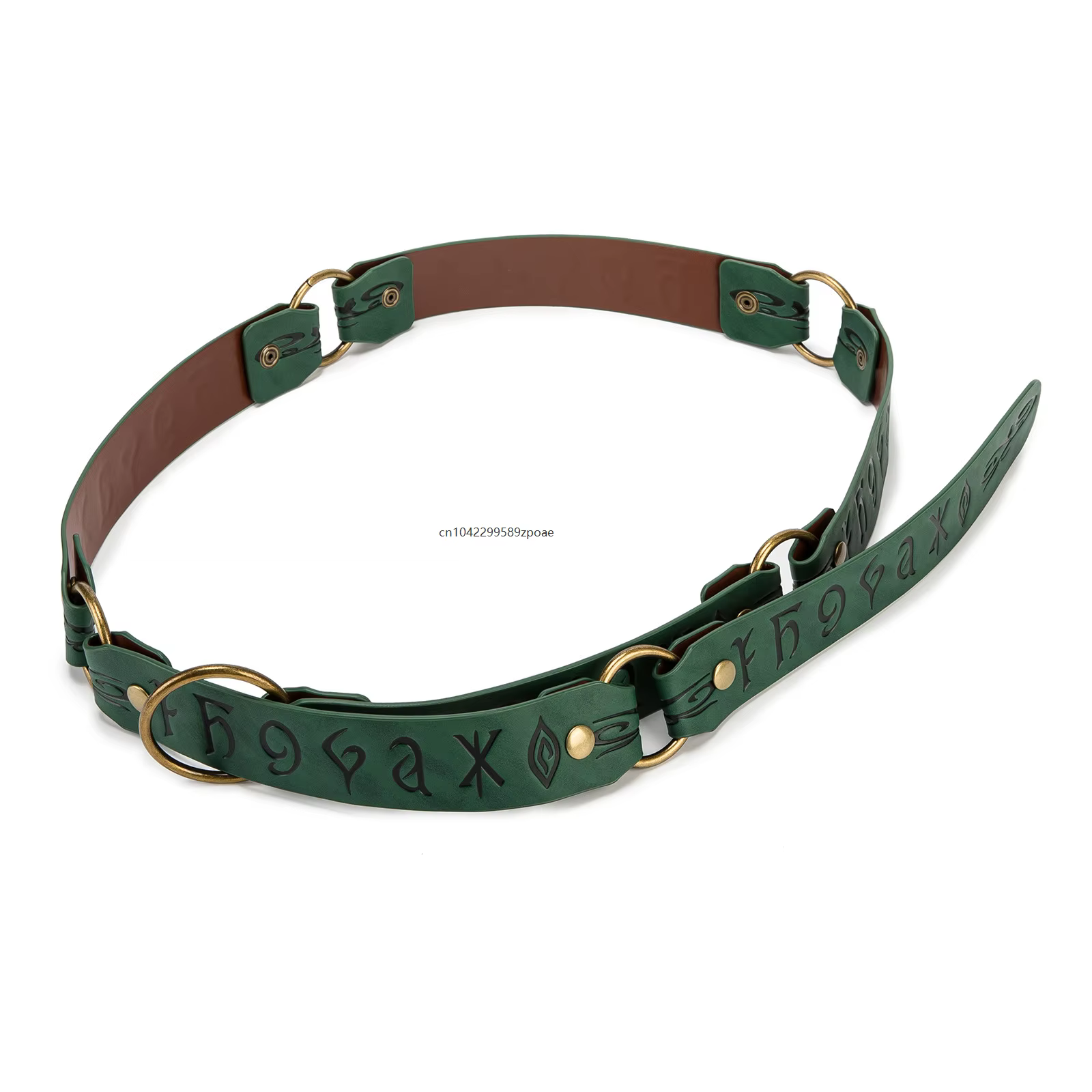 Sacoche de ceinture rétro médiévale, sac à feuilles de forêt fantaisie Renaissance, pochette vintage