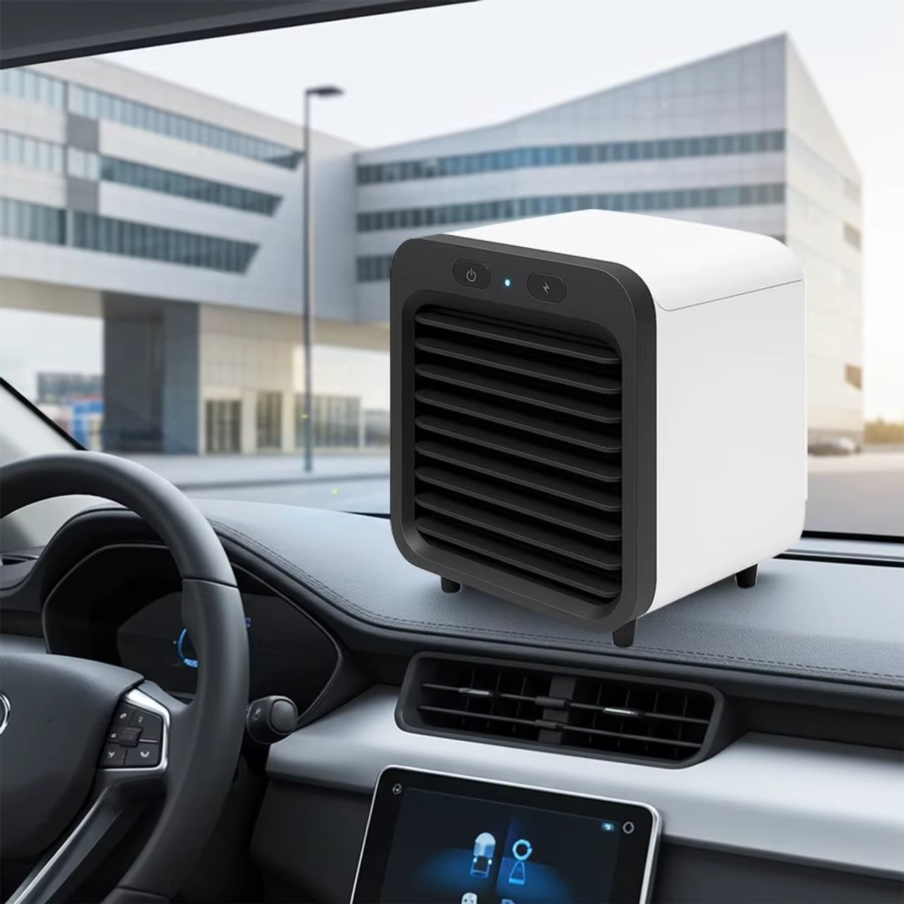 Mini climatiseur Portable rechargeable par USB, 3 vitesses, ventilateur de refroidissement, pièces d