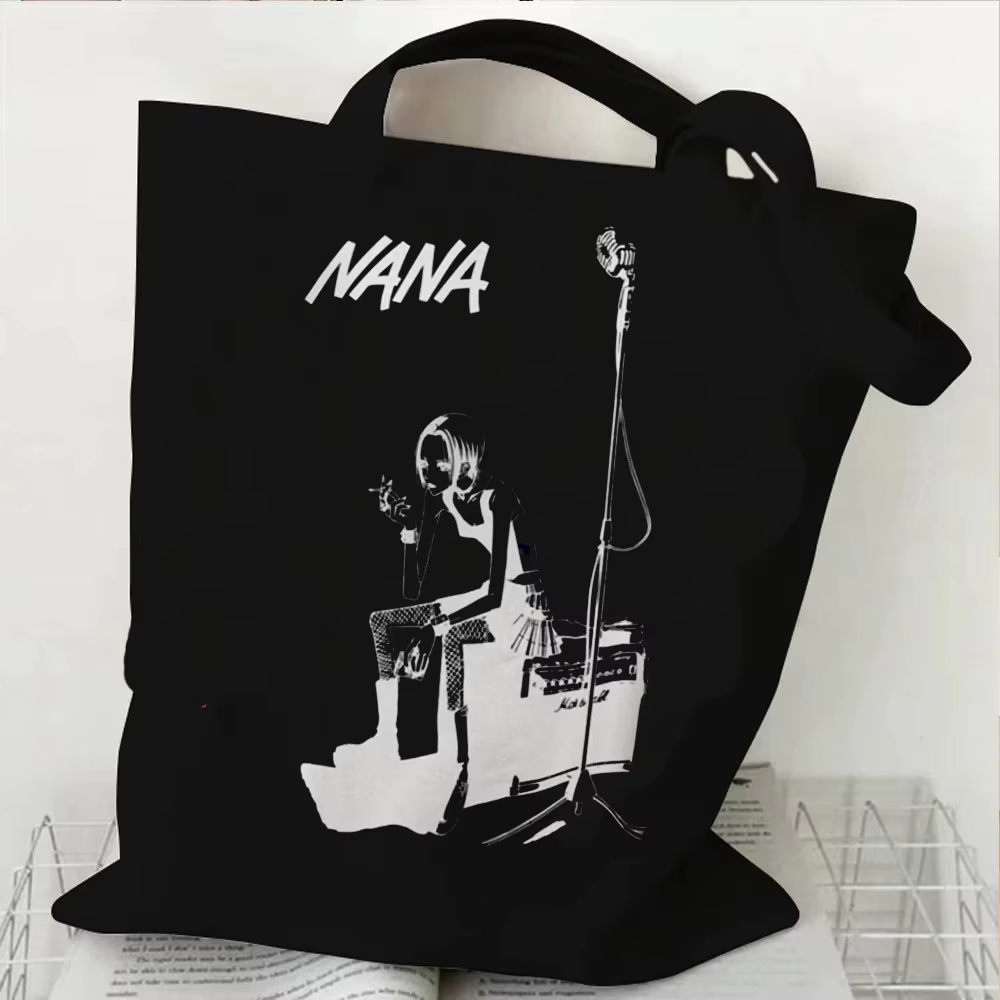 Sac fourre-tout Nana Osaki, sac de courses, sacs en tissu, sac de courses pliable pour femme