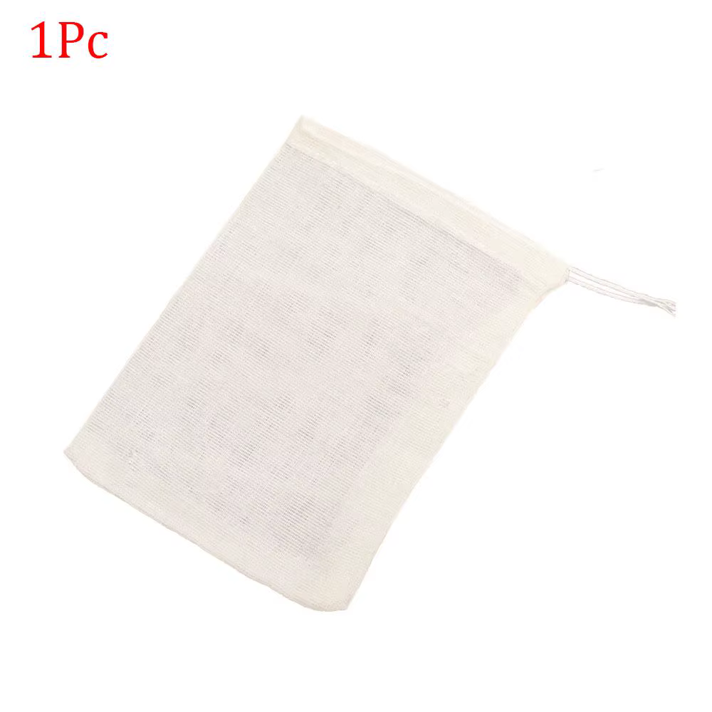 Filtre alimentaire en coton réutilisable, sac en maille, passoire en maille, noix, lait, haricots, m